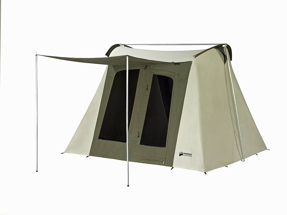 KODIAK CANVAS 6人用 Flex-Bow Deluxe 難あり Amazon.com : Kodiak Canvas Flex-Bow Canvas Tent Deluxe 10 ft